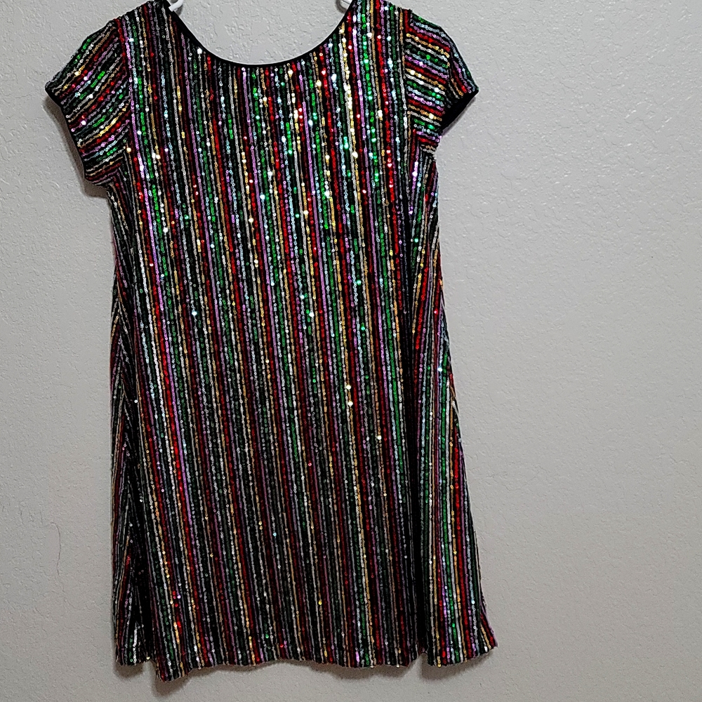 Girls L 10/12 Sequin Dress
